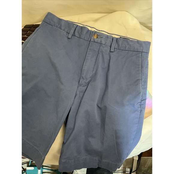 POLO RALPH‎ LAUREN Classic Fit Side Pocket Zipper Button Cotton Shorts Men 32 - Picture 5 of 7